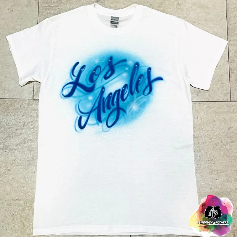 Airbrush Los Angeles Shirt Design