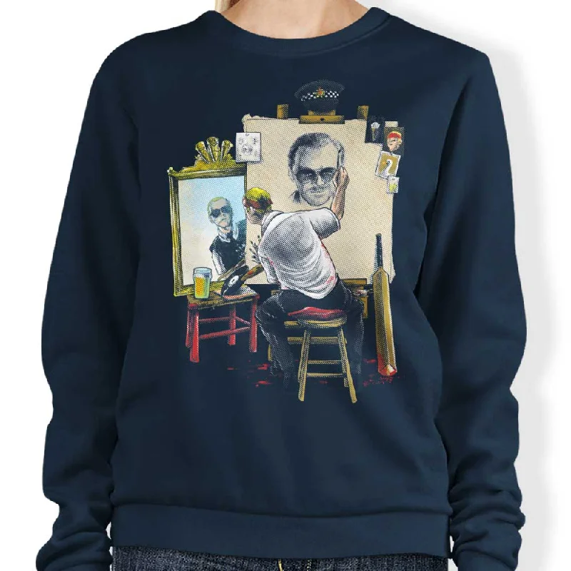 Sweatshirt / Navy / S