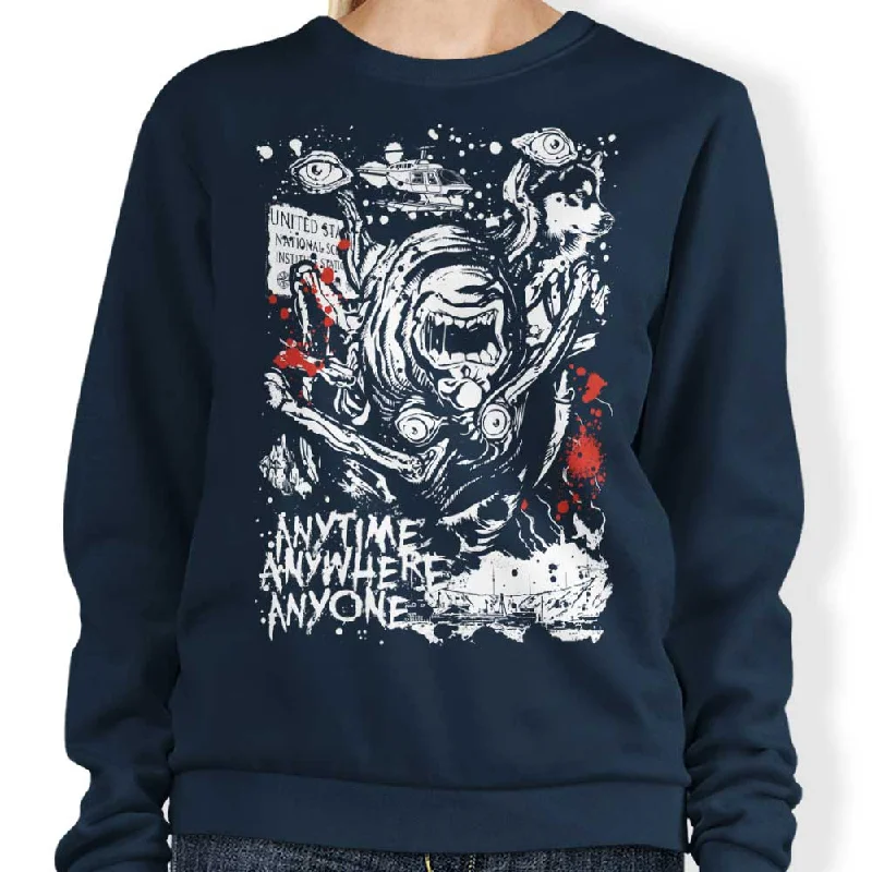 Sweatshirt / Navy / S