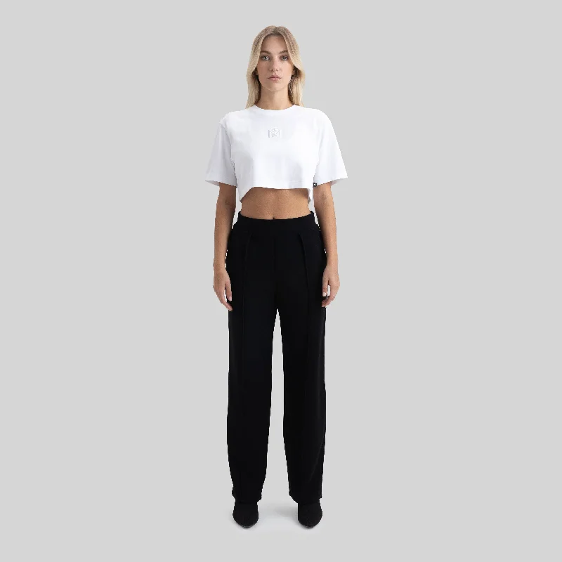 BENZ CROP TOP WHITE