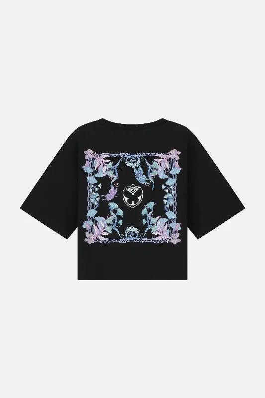 BOTANIC CROPPED T-SHIRT