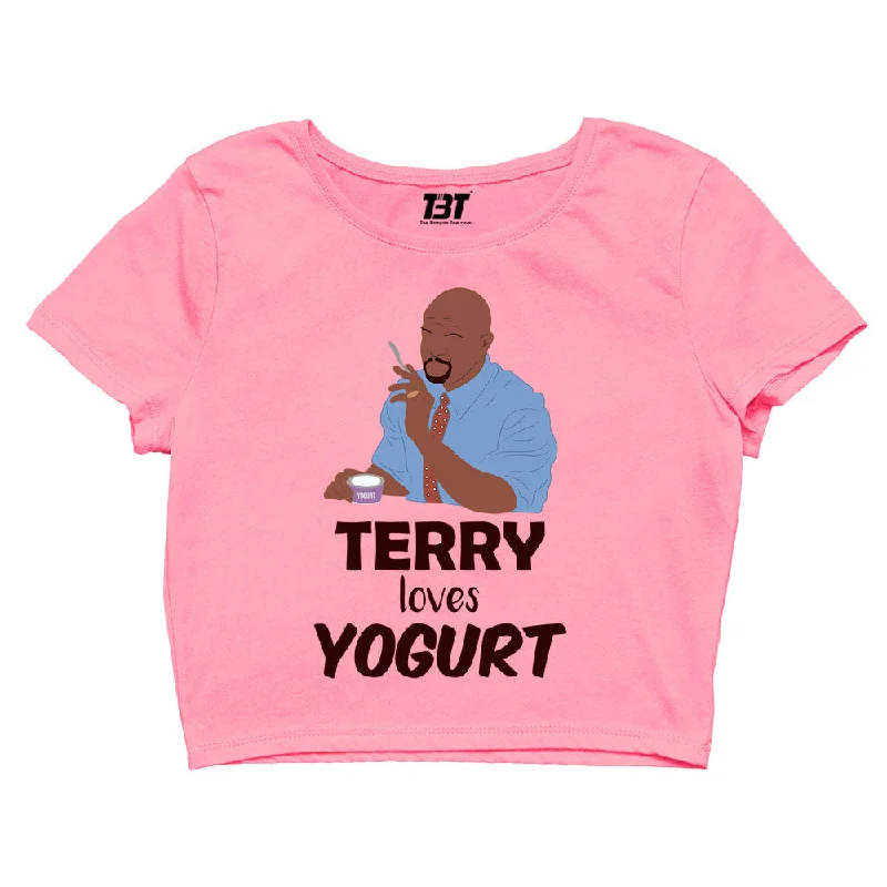 Crop Top - Terry Loves Yogurt