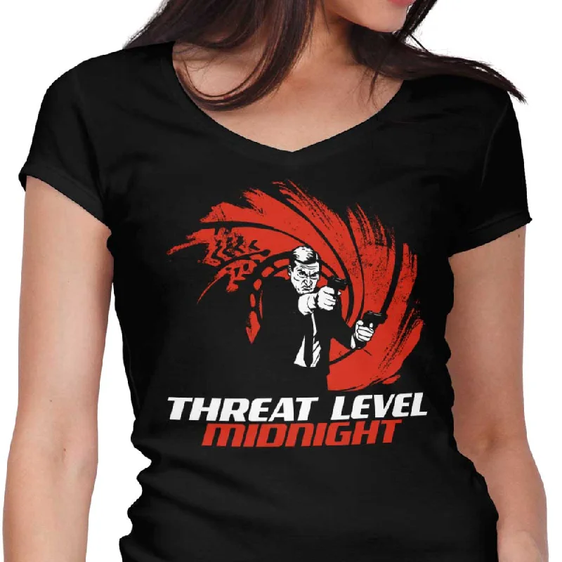 Double O Threat - Women's V-Neck