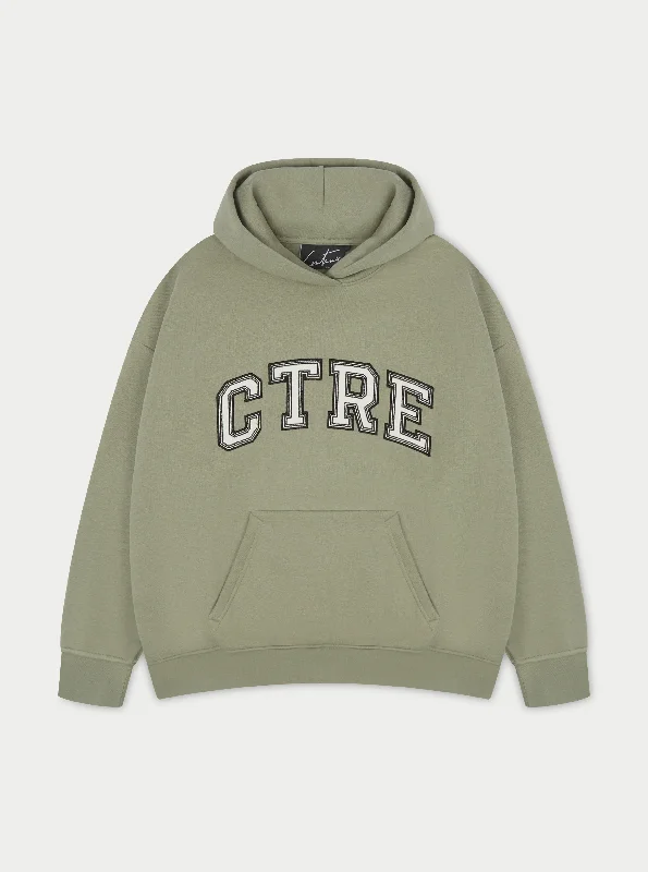 CTRE OVERSIZED HOODIE - SAGE