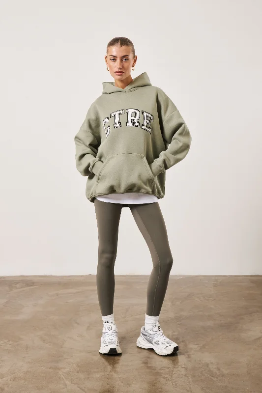 CTRE OVERSIZED HOODIE - SAGE