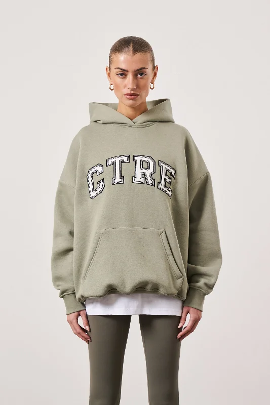 CTRE OVERSIZED HOODIE - SAGE