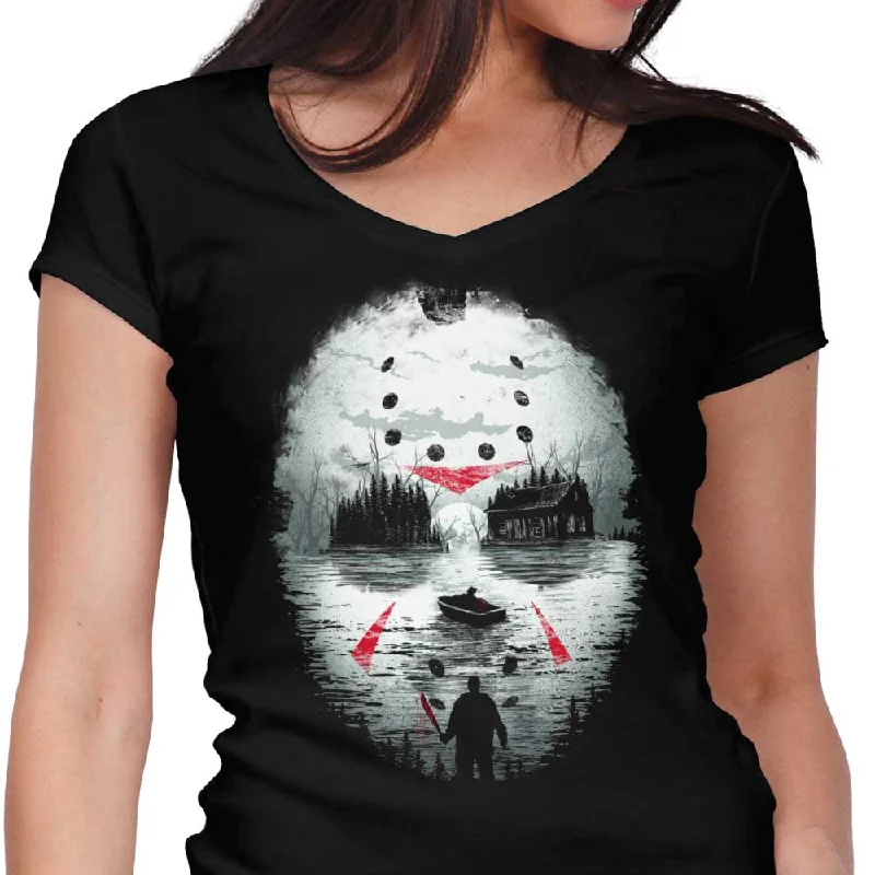 Friday Night Terror - Women's V-Neck