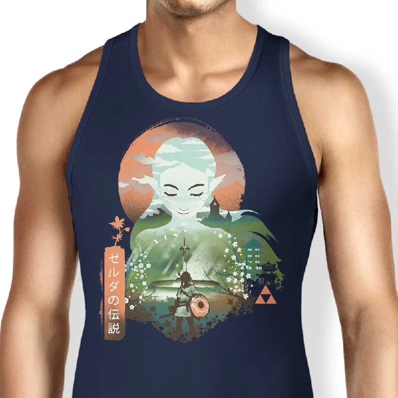 Unisex Tank Top / Navy / XS