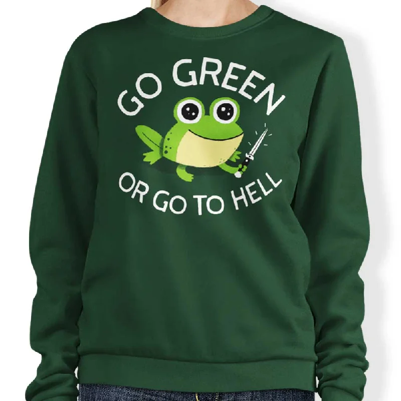 Sweatshirt / Dark Green / S