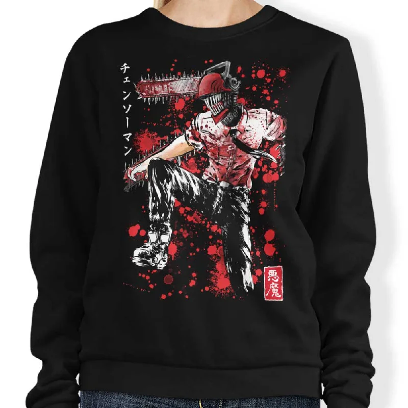 Chainsaw Sumi-e - Sweatshirt