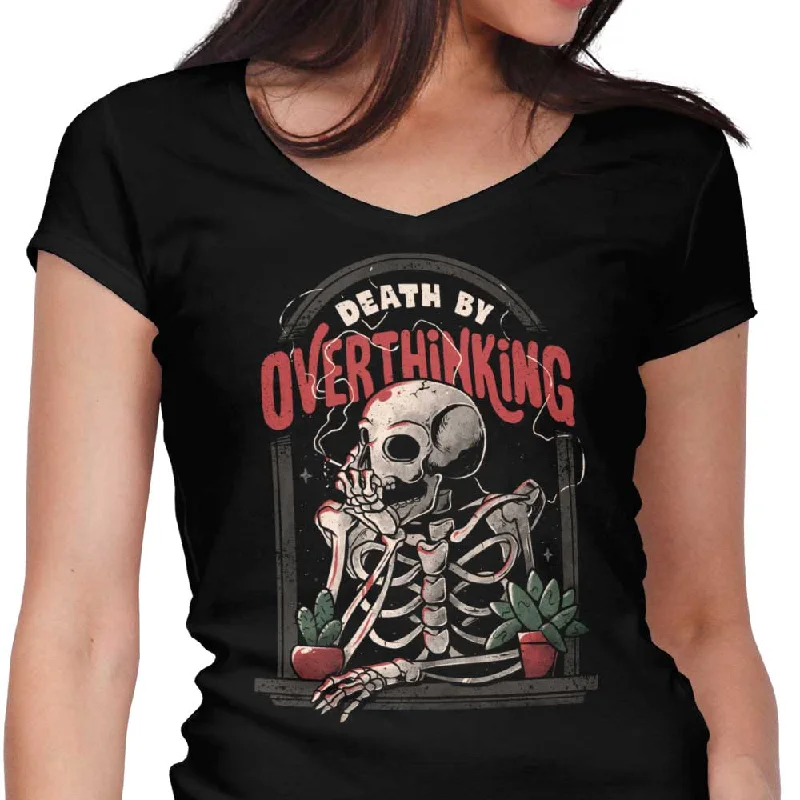 Death by Overthinking - Women's V-Neck