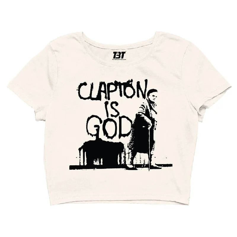 Crop Top - Clapton Is God