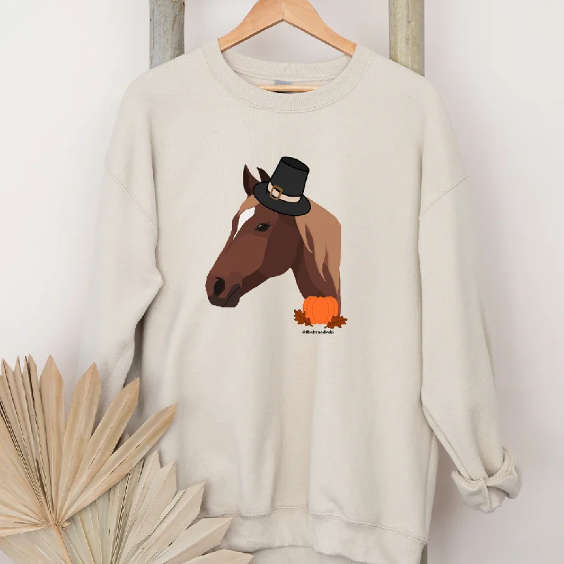 Fall Horse Crewneck (S-3XL) - Multiple Colors!