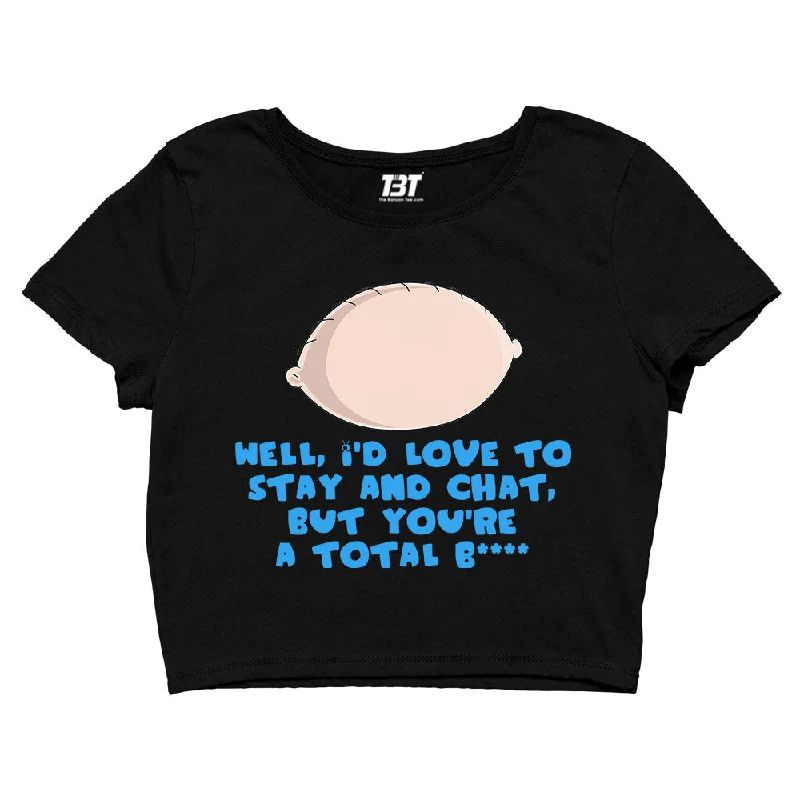 Crop Top - Stay And Chat