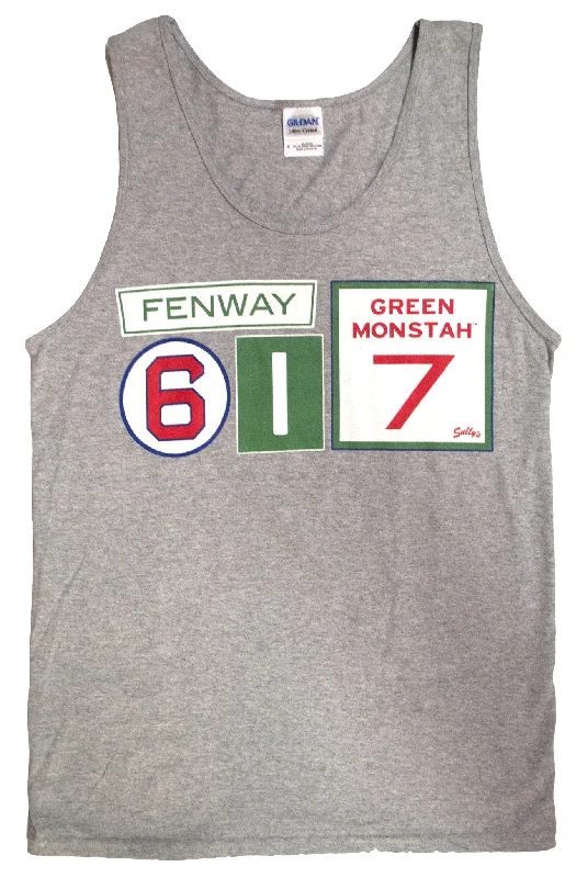 Fenway 617 Tank Top (Unisex)