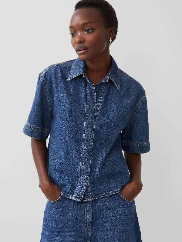 Finley Denim Short Sleeve Shirt