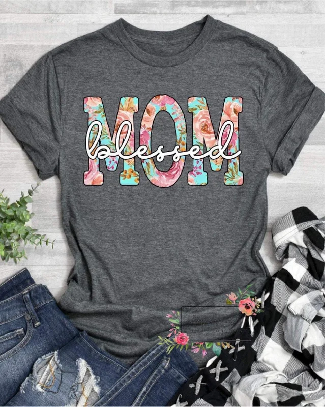 Floral Blessed Mom