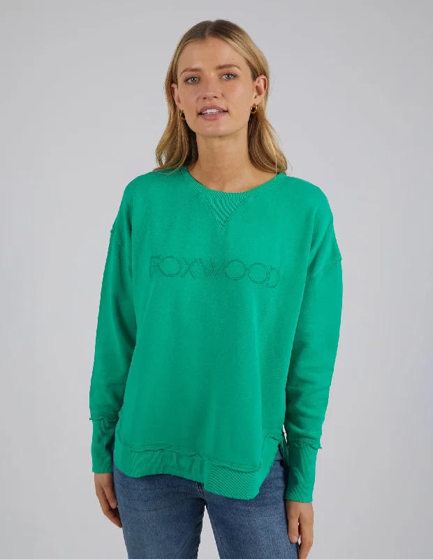 Foxwood Simplified Crew Bright Green