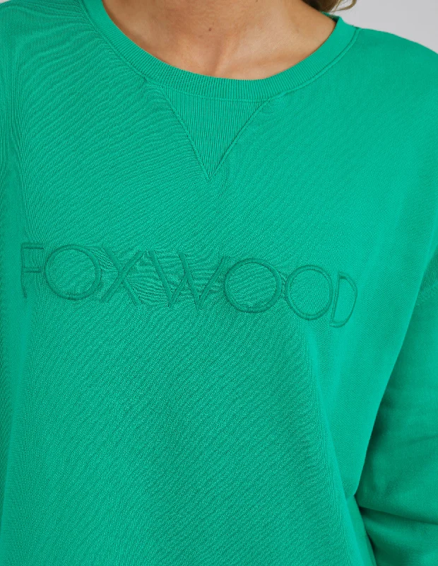 Foxwood Simplified Crew Bright Green