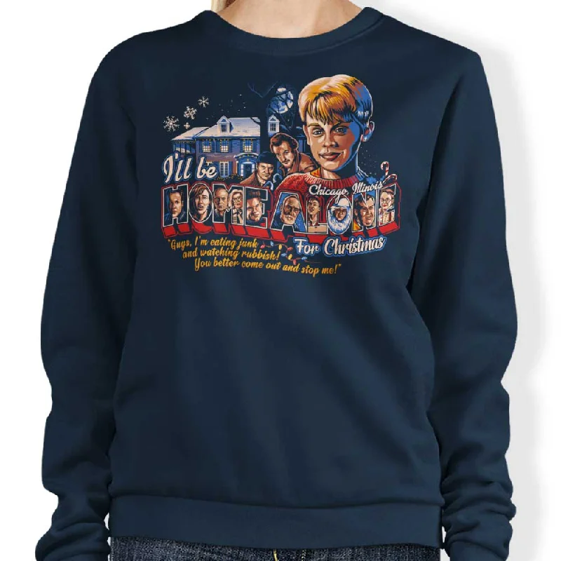 Sweatshirt / Navy / S