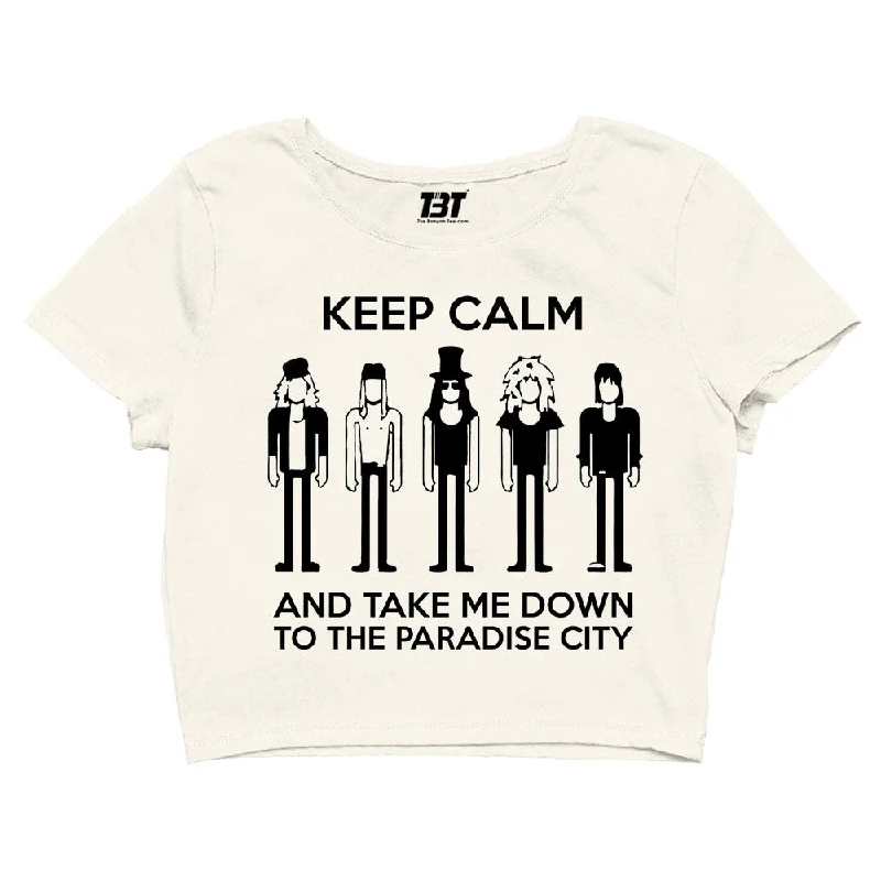 Crop Top - Keep Calm - Paradise City