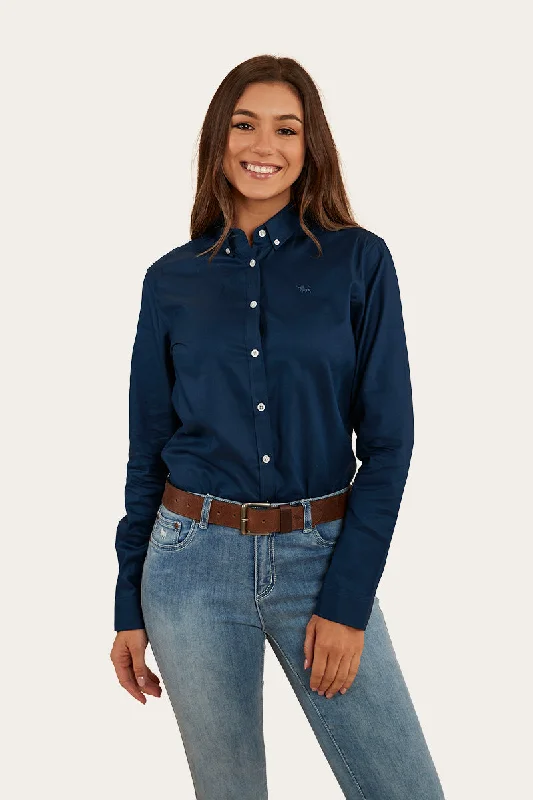 Homestead Womens Dress Shirt - Navy