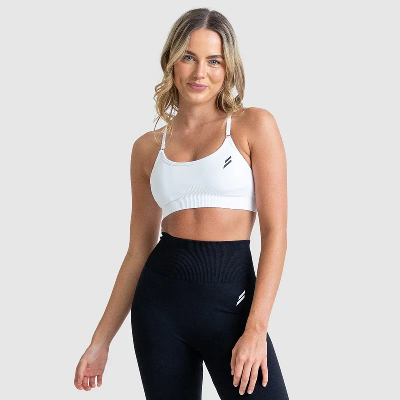 Impact Solid Crop - White