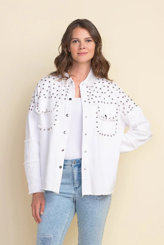 Joseph Ribkoff Studded Blouse