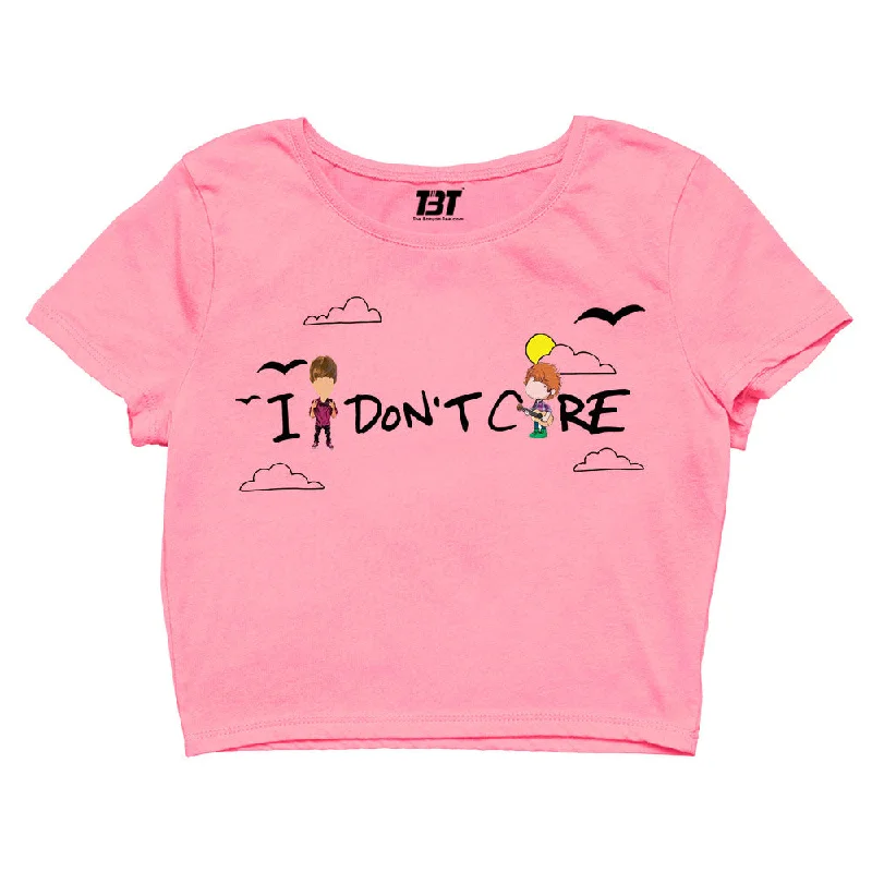 Crop Top - I Don't Care