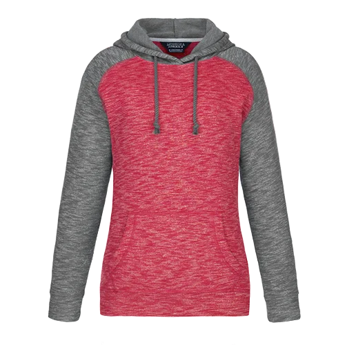 Red/Gunmetal Heather / XS / 60% Cotton / 40% Recycled Polyester