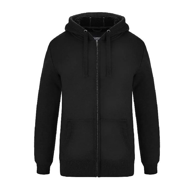 L00786 - Yolo - Ladies Full-Zip Hooded Sweatshirt w/ Sherpa Fleece