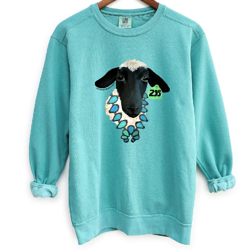 Lamb Squash Blossom Crewneck (S-3XL) - Multiple Colors!