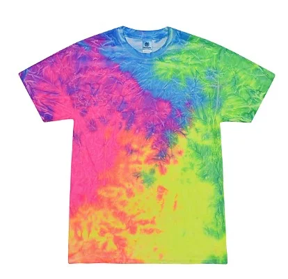 Leopard Triangle and Team Name Spirit Shirt - Tie Dye