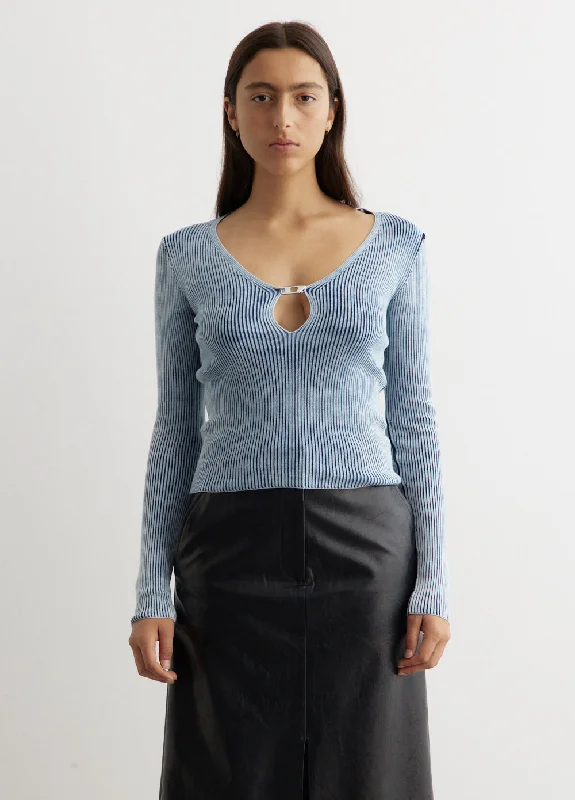 M-Teri Knitwear Long Sleeve Top