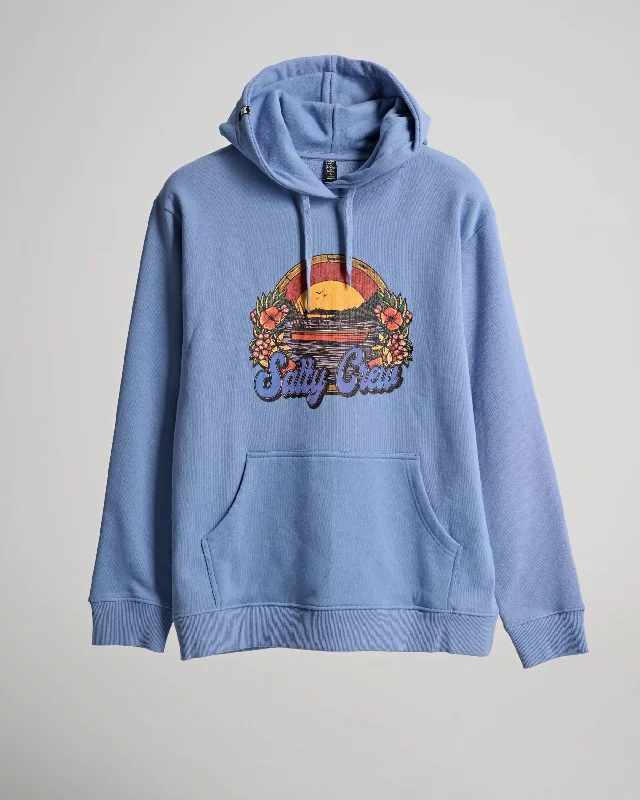 On Vacation Hoody - Blue Dusk