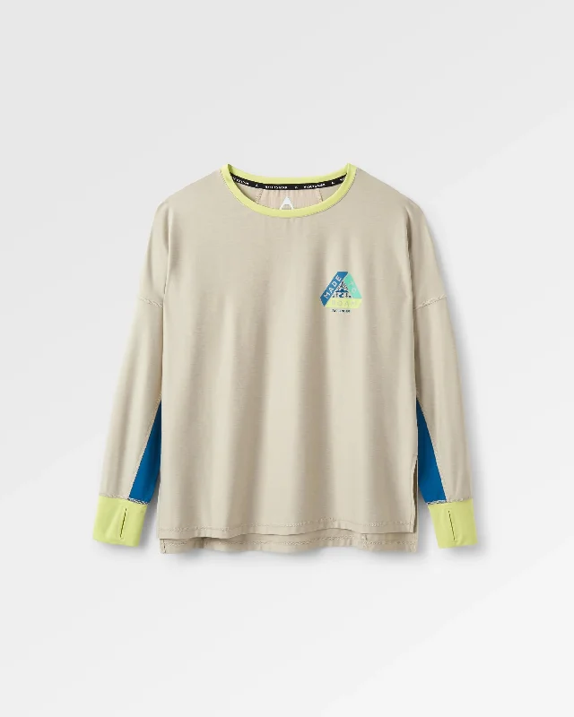 Pacifica Recycled Active LS Top - Birch Marl