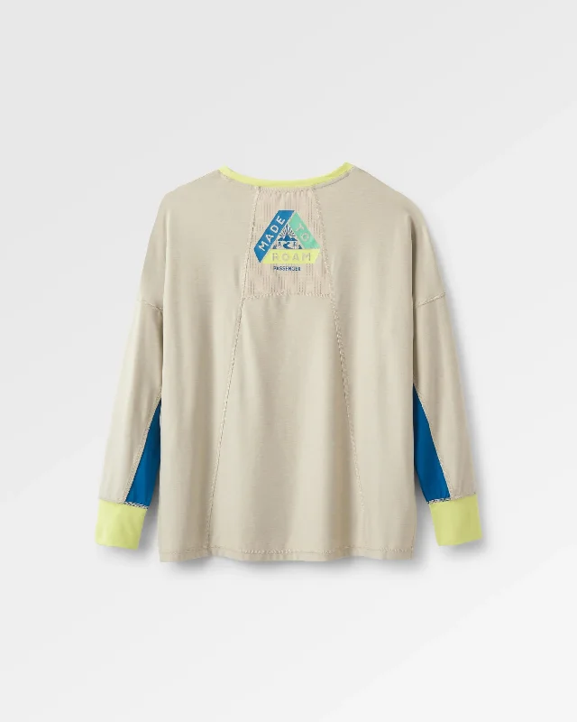 Pacifica Recycled Active LS Top - Birch Marl