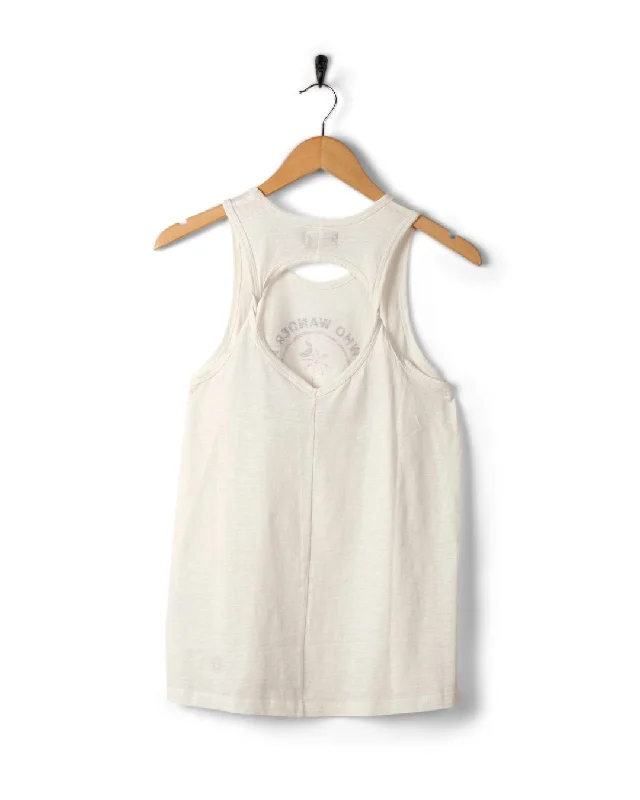 Palmera - Womens Vest - White