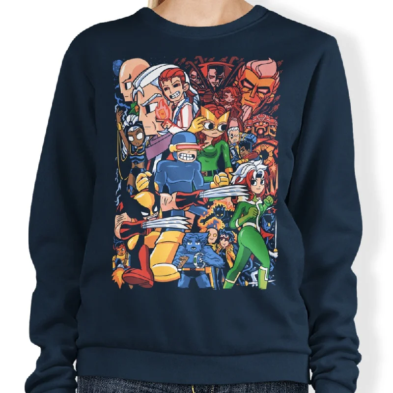 Sweatshirt / Navy / S