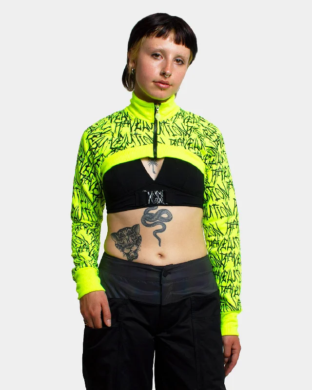 RAVELUTION SHRUG WOMENS UV FLUO YELLOW