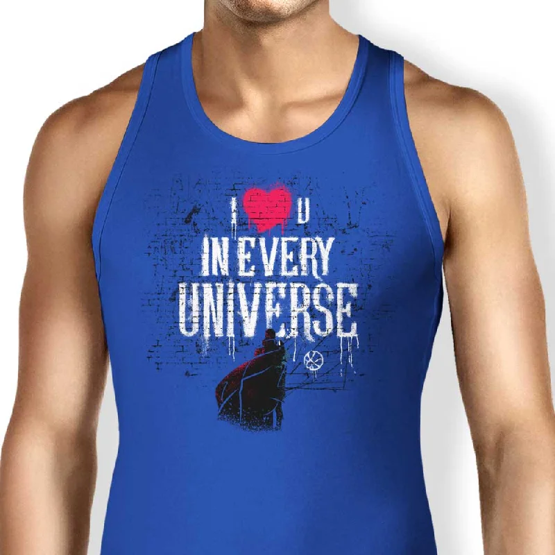 Unisex Tank Top / Blue / XS