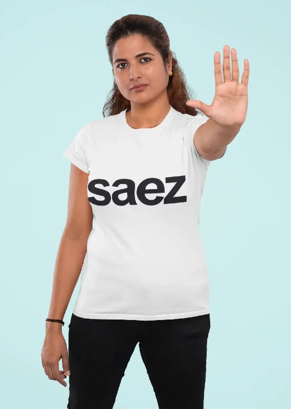 Saez Women's Short Sleeve Crew neck Tee 00036