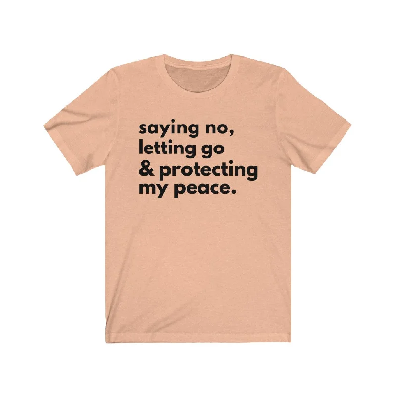 Saying No Unisex Premium T-Shirt