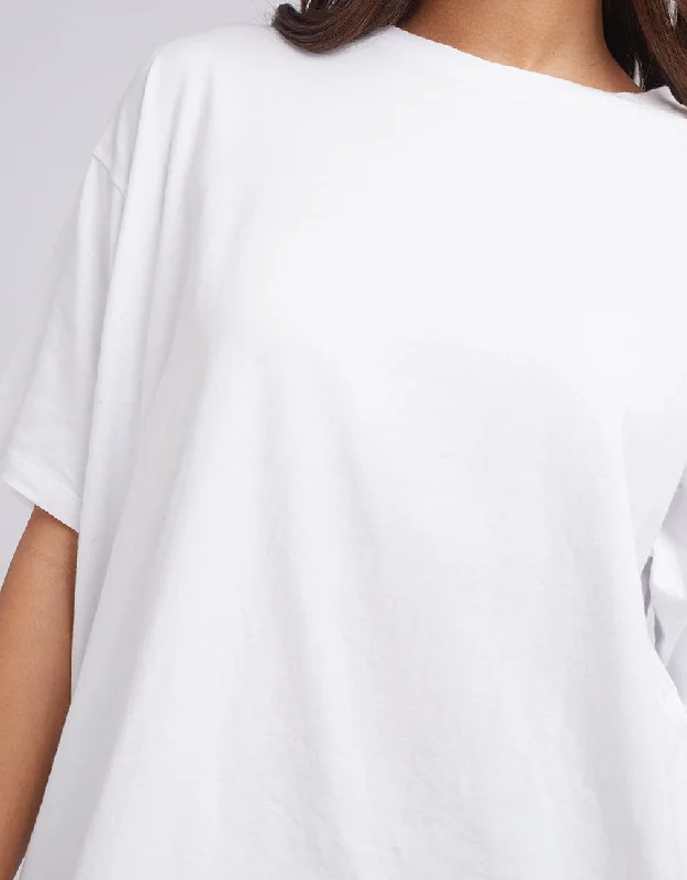 Silent Theory Oversized Tee White