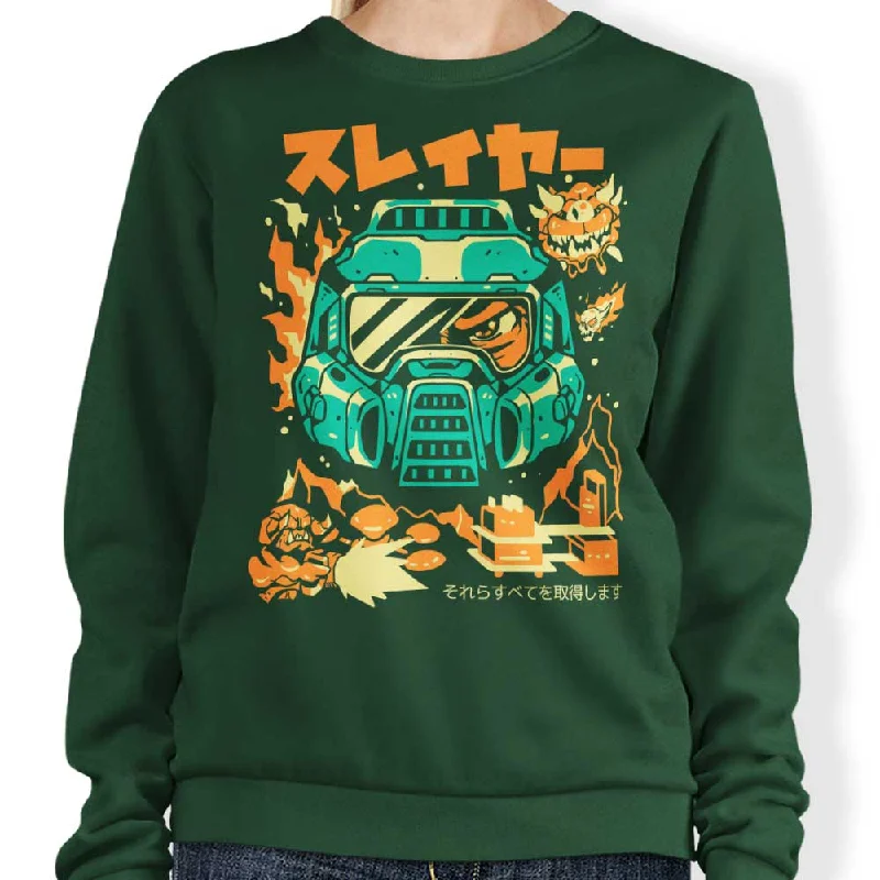 Sweatshirt / Dark Green / S