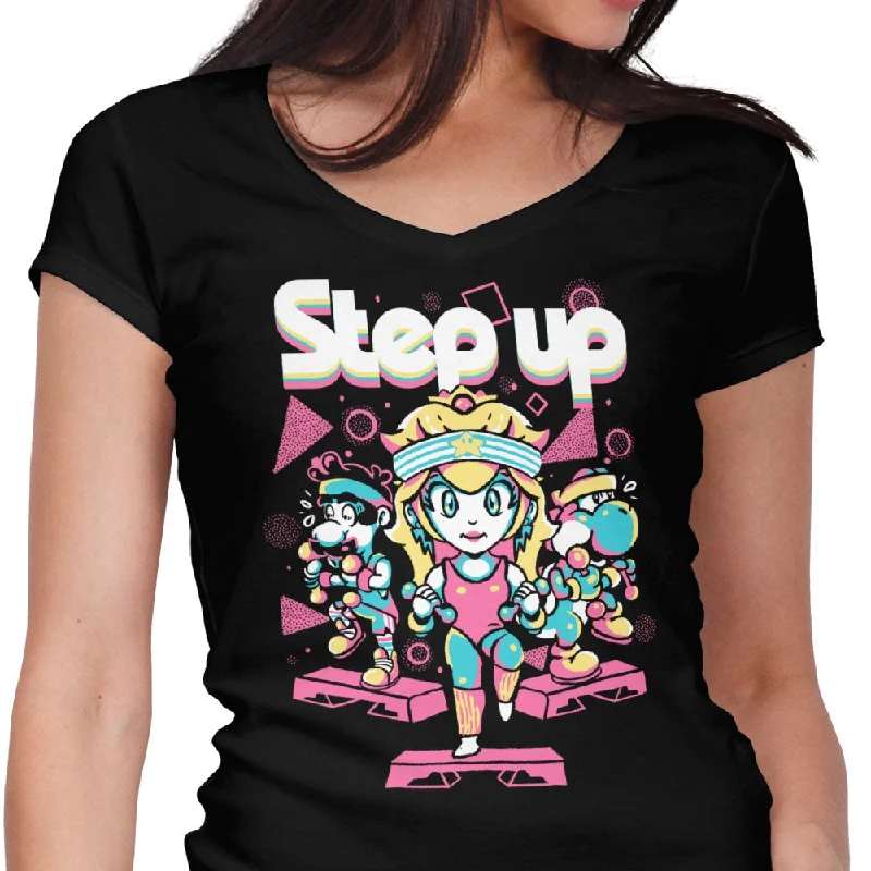 Step Up - Women's V-Neck