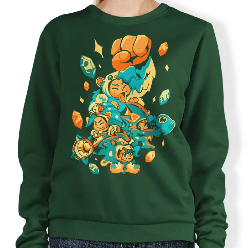 Sweatshirt / Dark Green / S