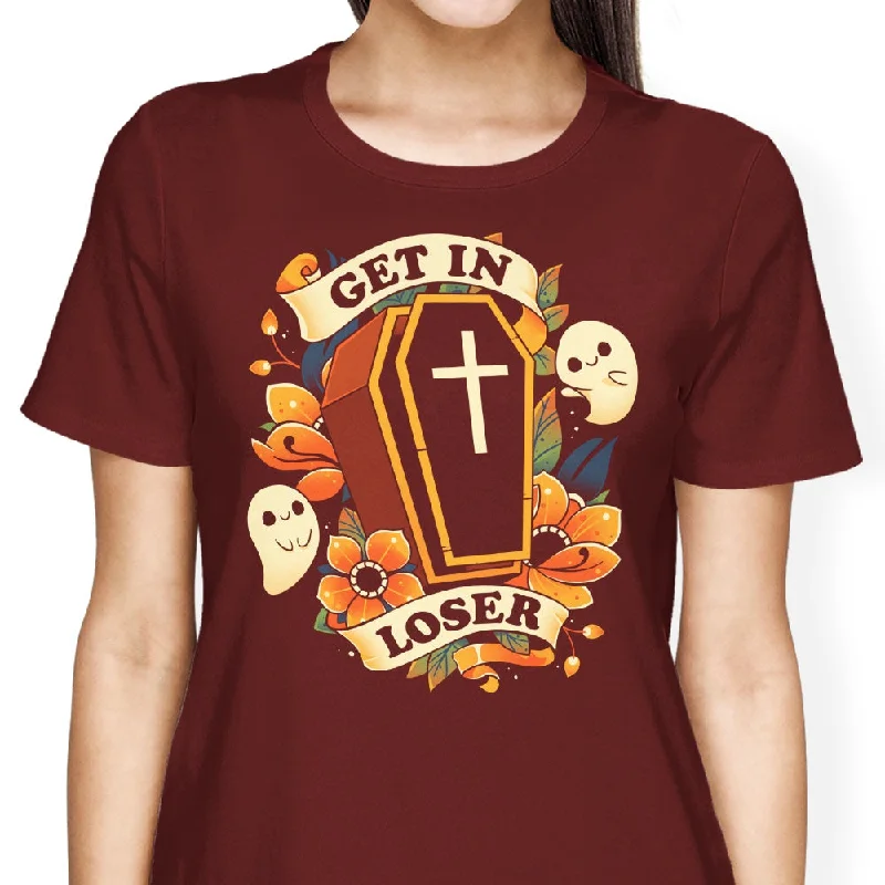 Women's T-Shirt / Maroon / S