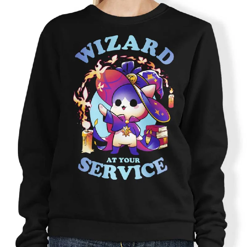 Wizard at Your Service - Sweatshirt