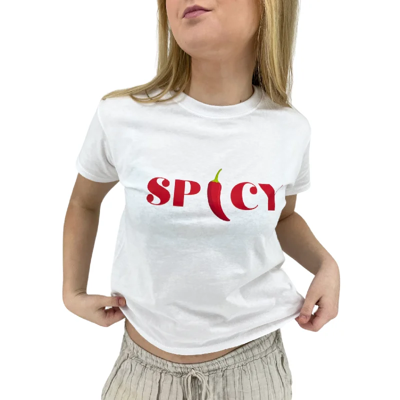 SPICY, BABYTEE - HVID